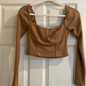 Long sleeve princess polly going out top